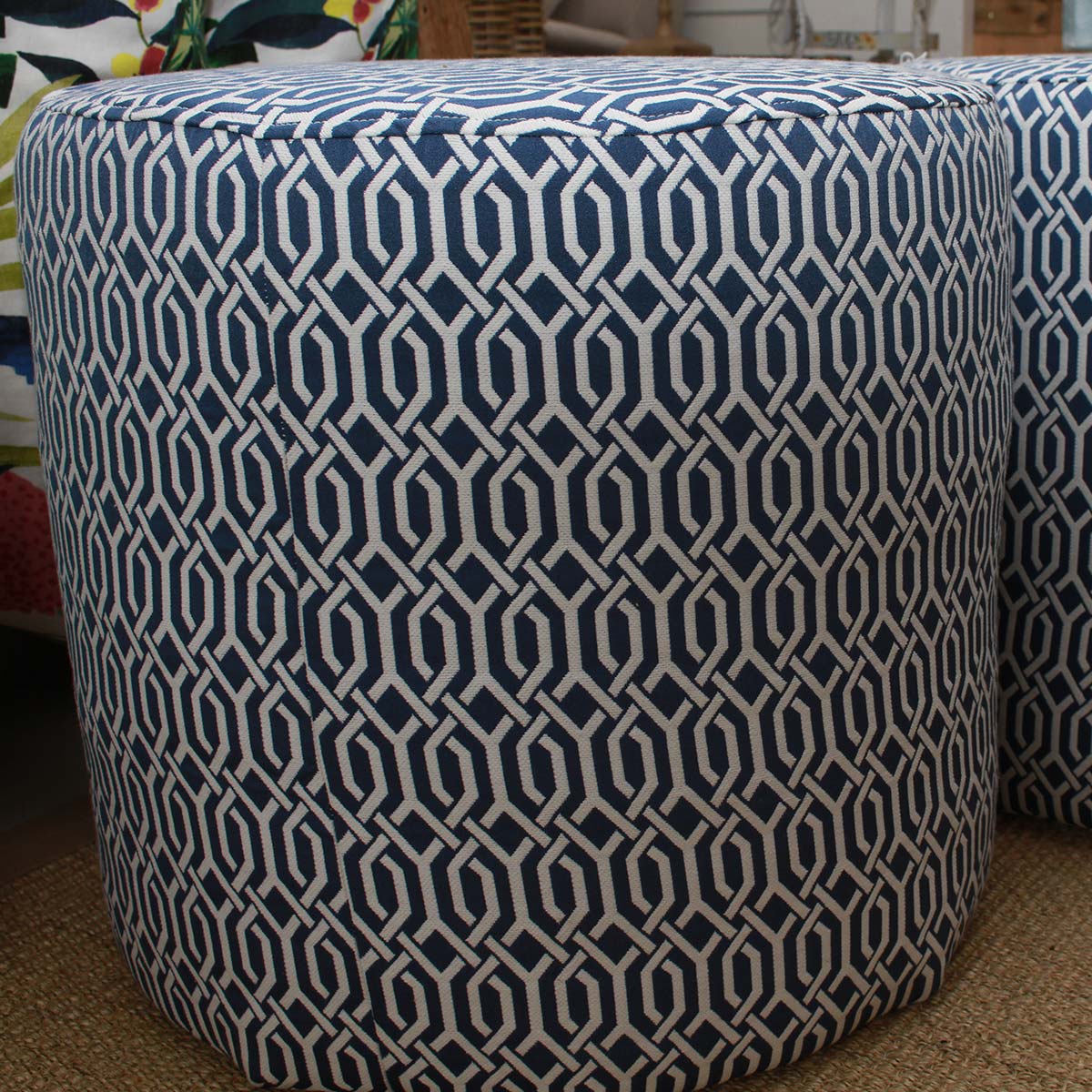 Small Round Ottoman